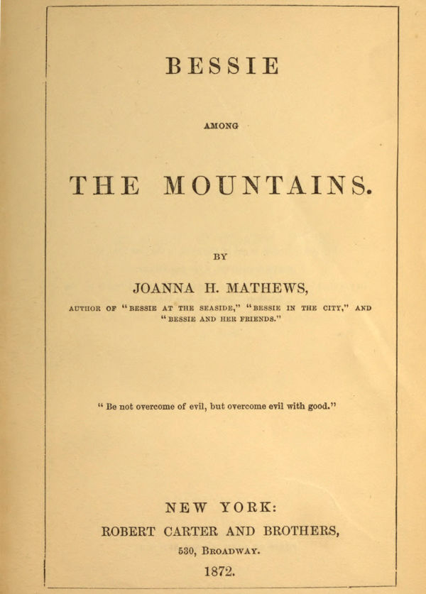 Bessie among the Mountains Bessie among the Mountains