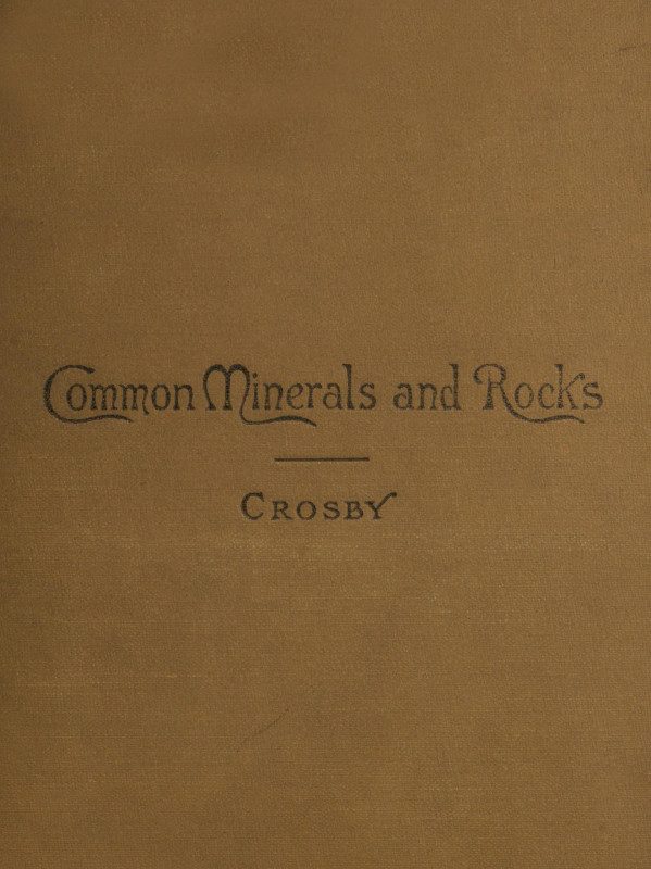 Common Minerals and Rocks Common Minerals and Rocks