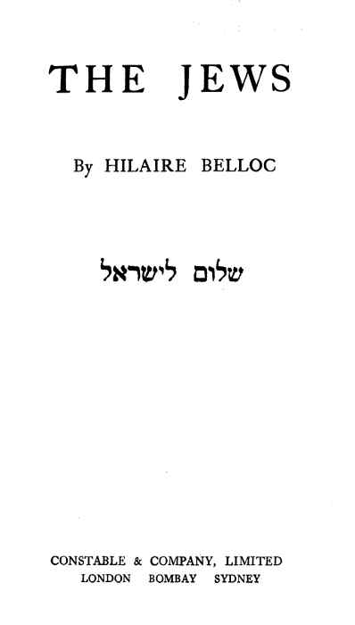 The Jews The Jews