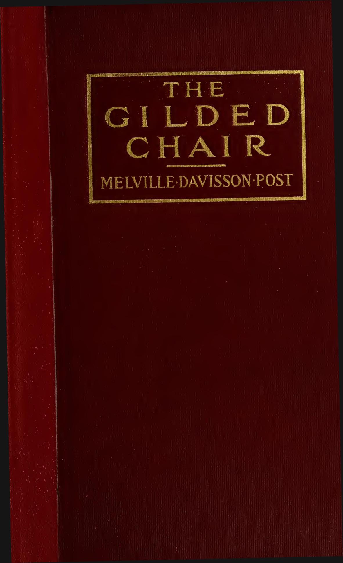 The Gilded Chair: A Novel The Gilded Chair: A Novel