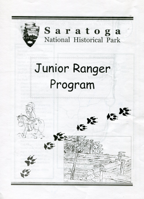 Saratoga National Historical Park Junior Ranger Program Saratoga National Historical Park Junior Ranger Program