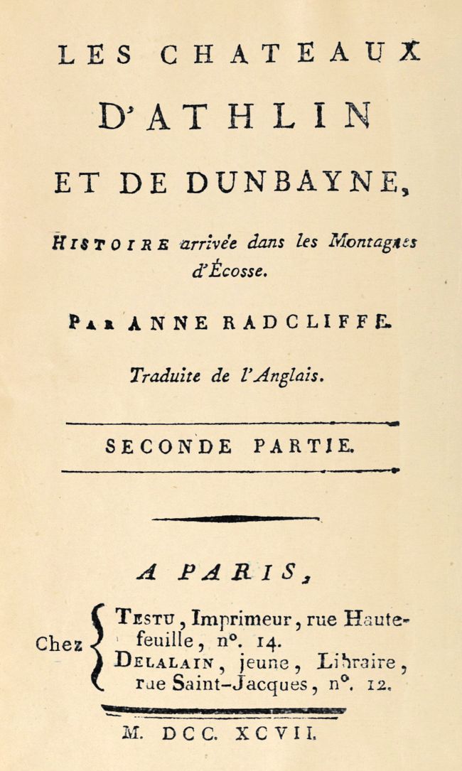 Les châteaux d'Athlin et de Dunbayne (2/2), Histoire arrivée dans les Montagnes d'Écosse. Les châteaux d'Athlin et de Dunbayne (2/2), Histoire arrivée dans les Montagnes d'Écosse.