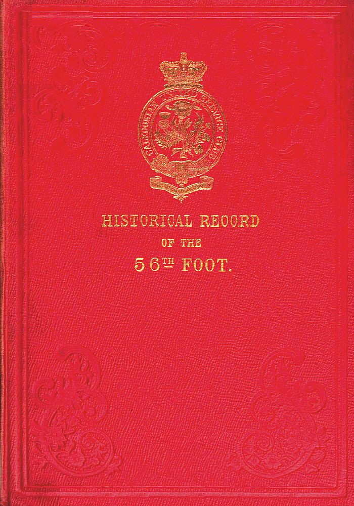 56. veya Batı Essex Alayı Tarihi: Alayın 1755'te şekillenmesi ve 1844'e kadar olan hizmetlerinin anlatıldığı bir kitap. 56. veya Batı Essex Alayı Tarihi: Alayın 1755'te şekillenmesi ve 1844'e kadar olan hizmetlerinin anlatıldığı bir kitap.