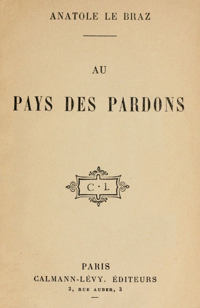 Au pays des pardons