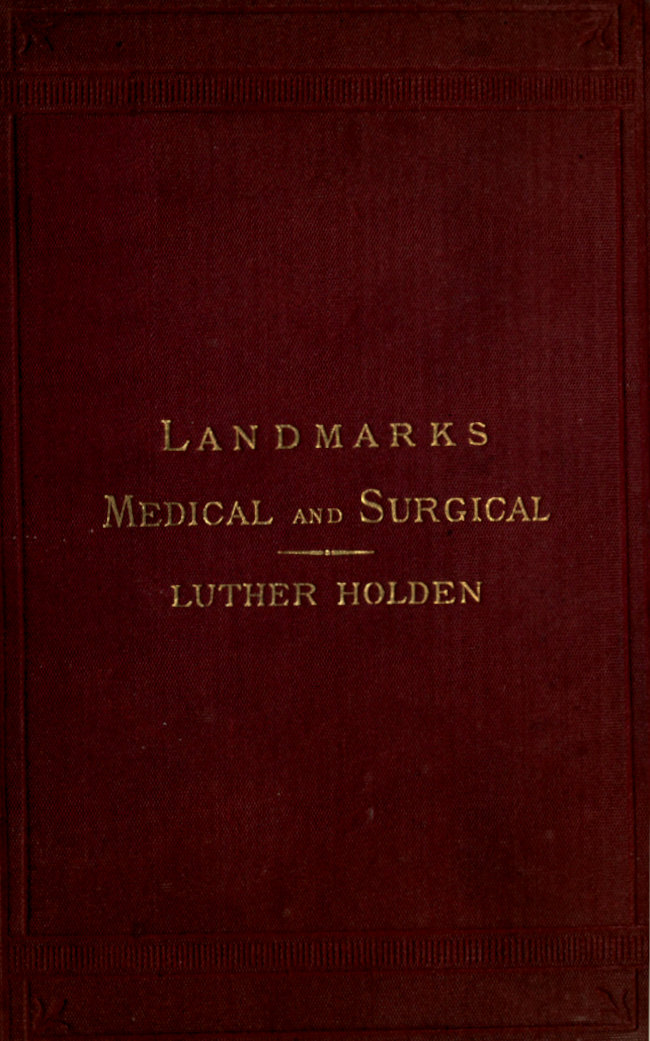 Landmarks Medical and Surgical Landmarks Medical and Surgical
