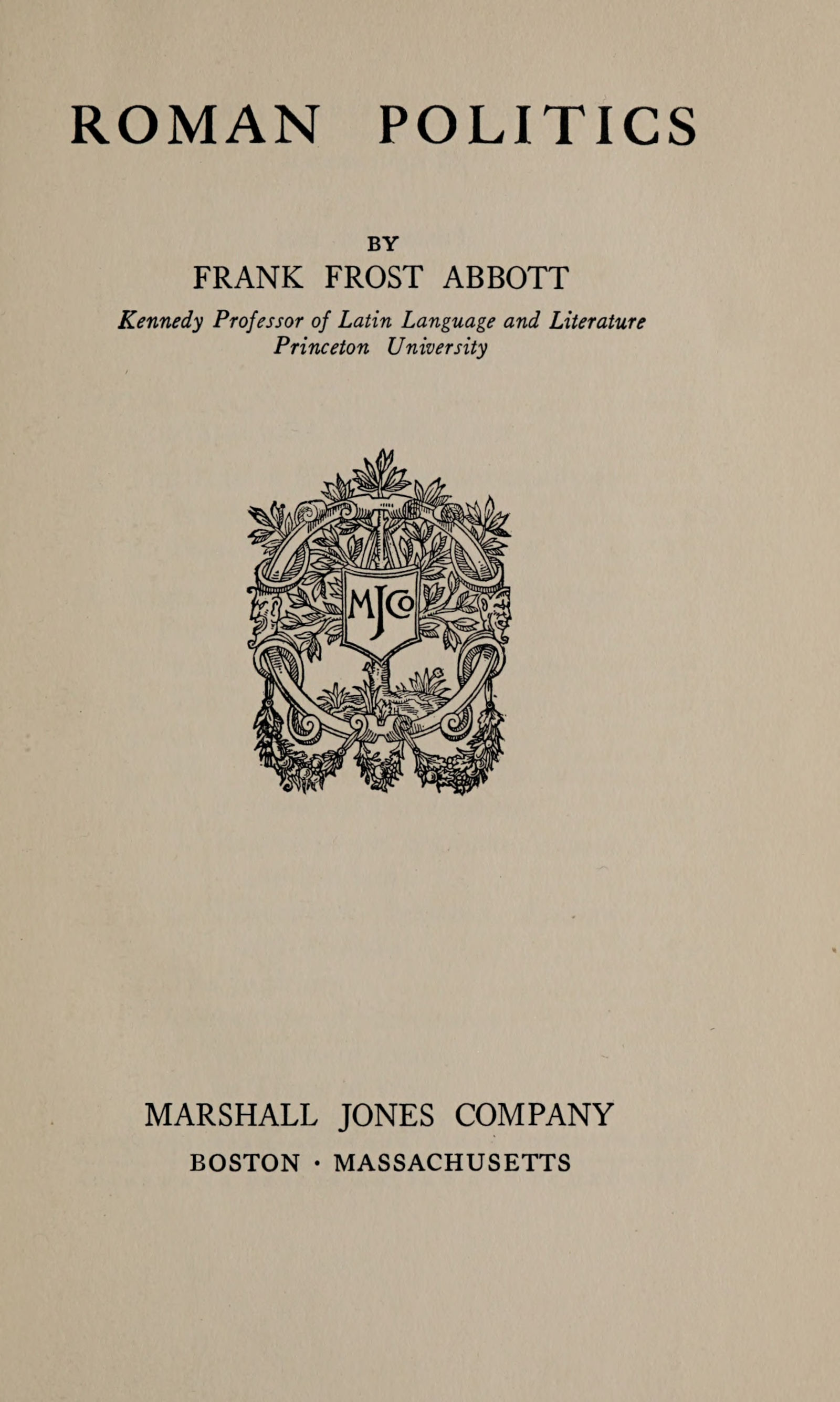Roman politics