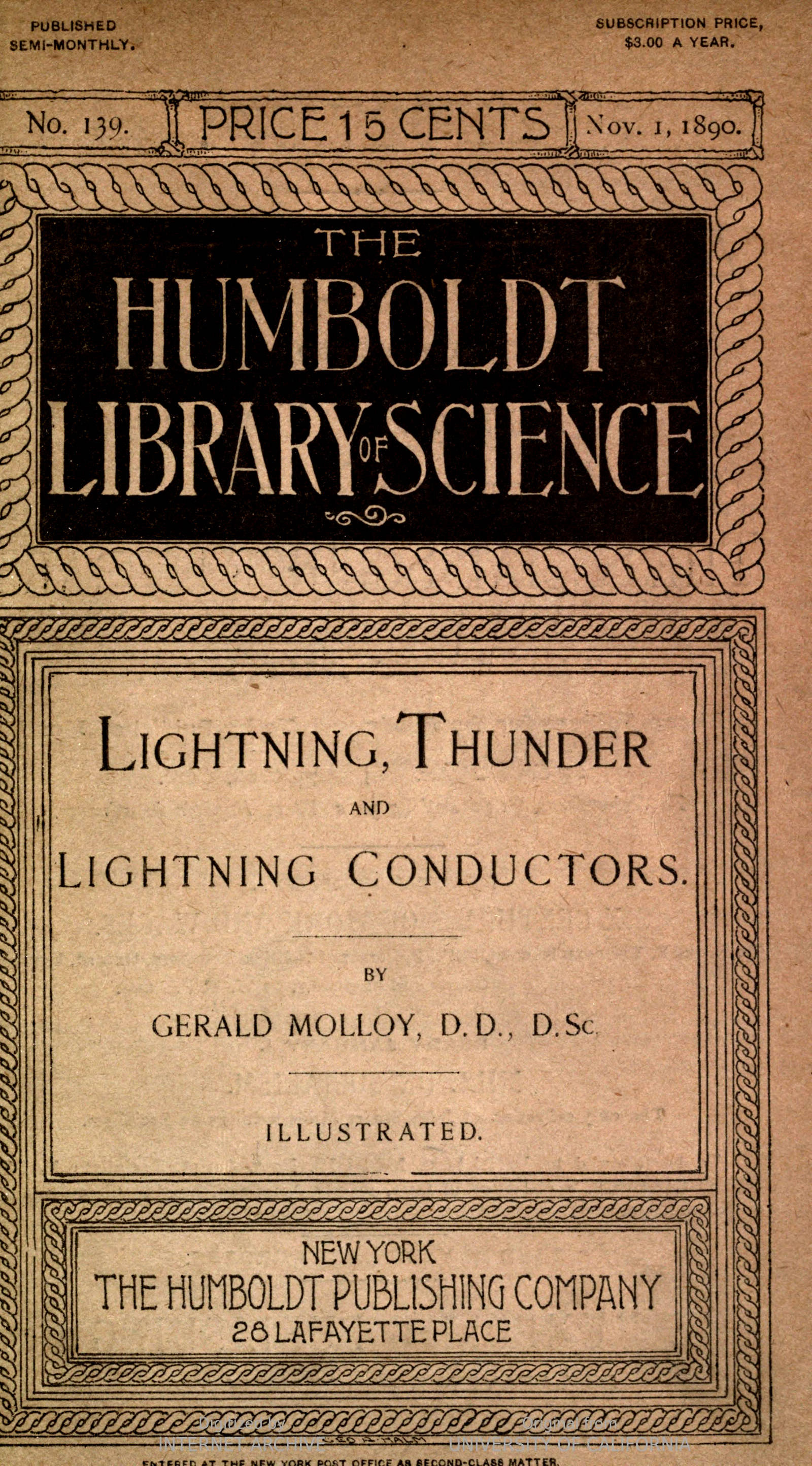 Lightning, Thunder and Lightning Conductors Lightning, Thunder and Lightning Conductors
